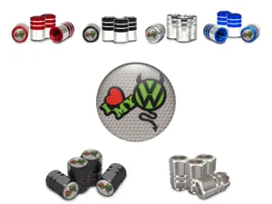 Tire Valve Caps Truck Modern Edition